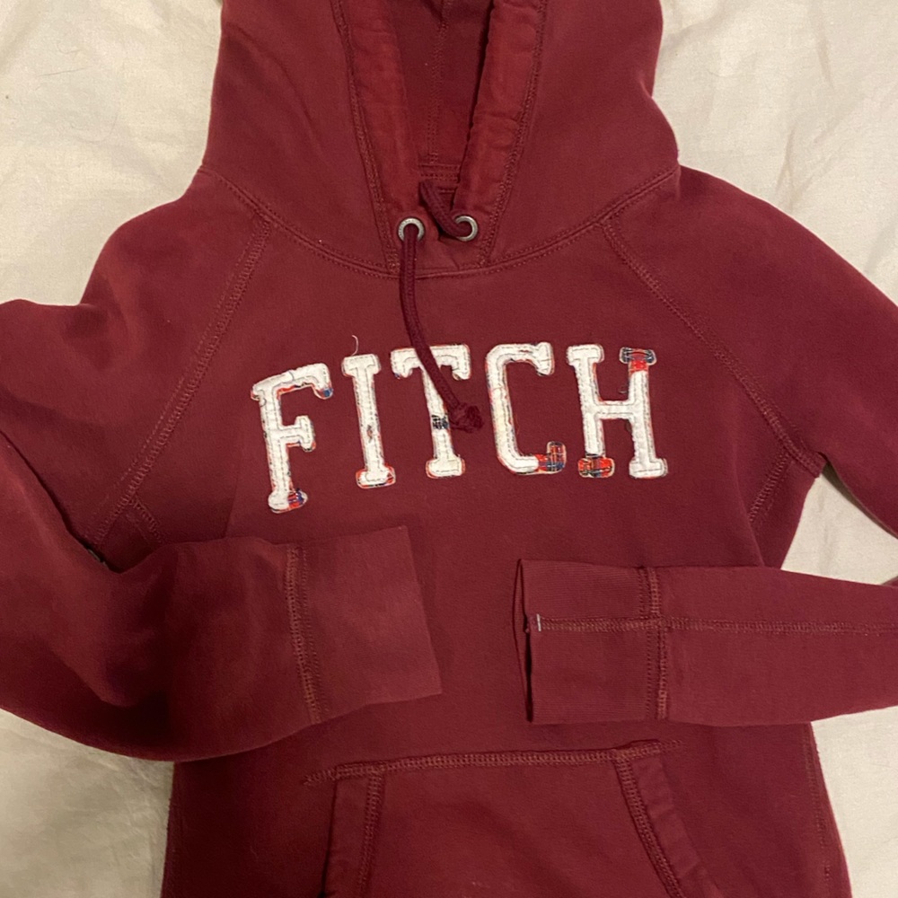 Abercrombie & Fitch Burgundy Sweater (Fits like a small)